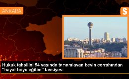 Beyin Cerrahı Profesör, Hayat Boyu Eğitimi Tavsiye Ediyor