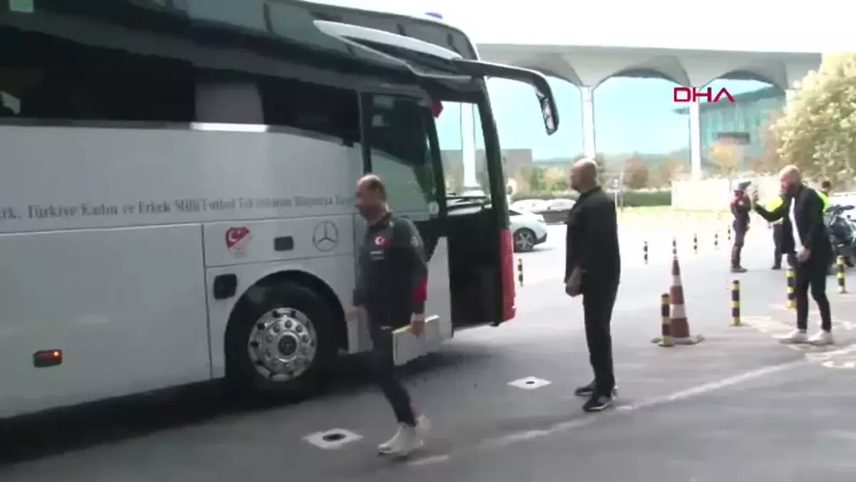 A Milli Takım Karadağ ile Mücadele İçin Samsun’da