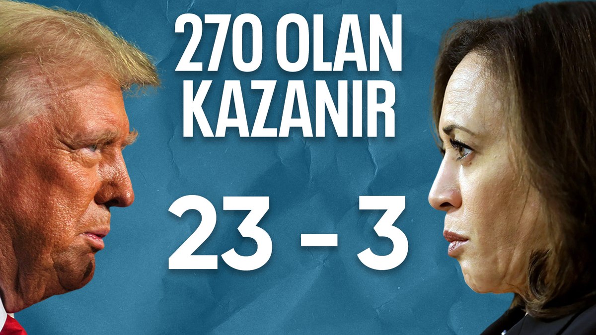 ABD başkanlık seçimi sonuçları belli oluyor