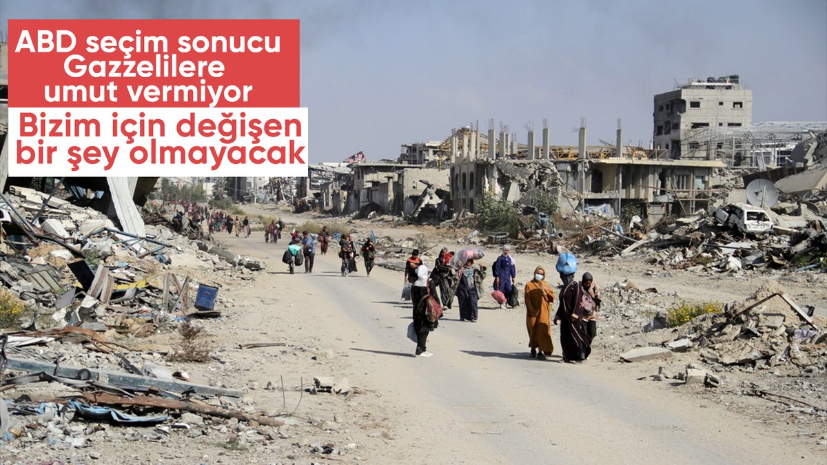 Gazze’de ABD seçimi etkisi: İsrail destekçisi yönetim görmek istemiyoruz