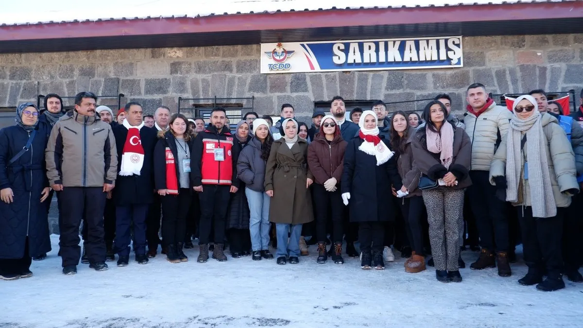 Sarıkamış Ekspresi kahramanlık durağında