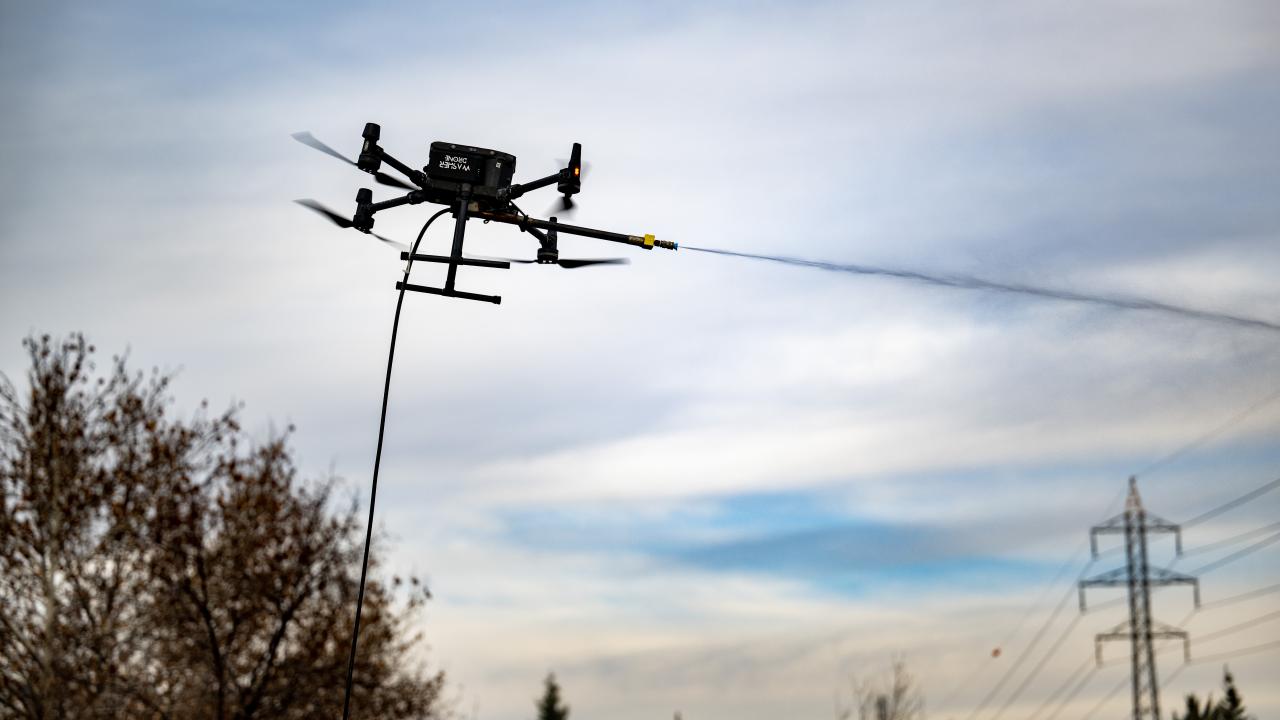 Yangınlarla mücadelede dronların önemi büyük