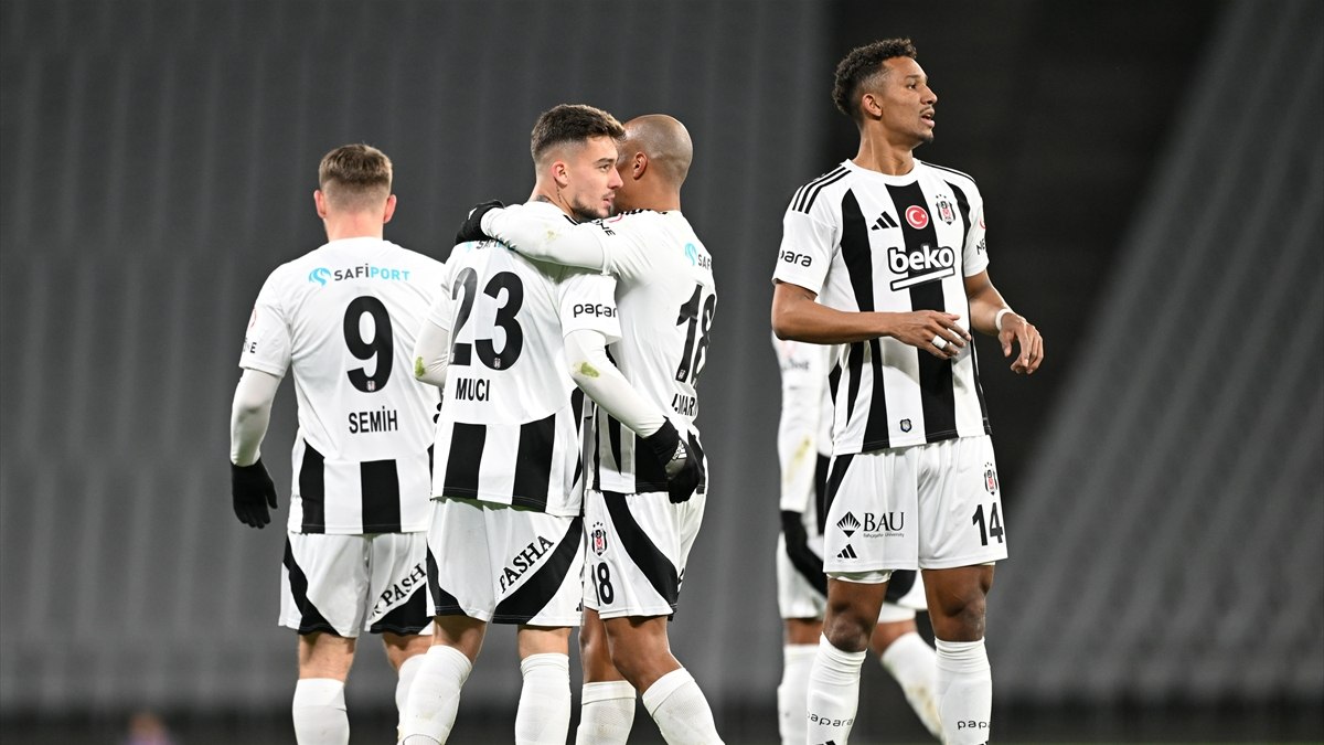 Beşiktaş kupada Kırklarelispor’u yendi